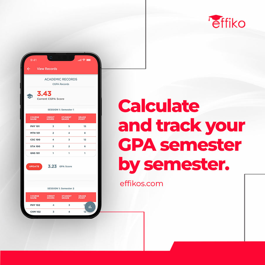 Effiko GPA Manager app